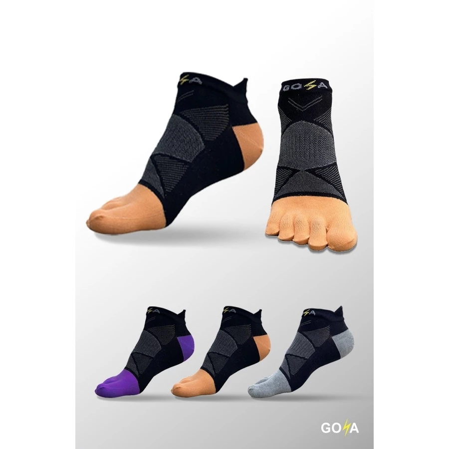 Tất Xỏ Ngón Thể Thao Chạy Bộ Goya