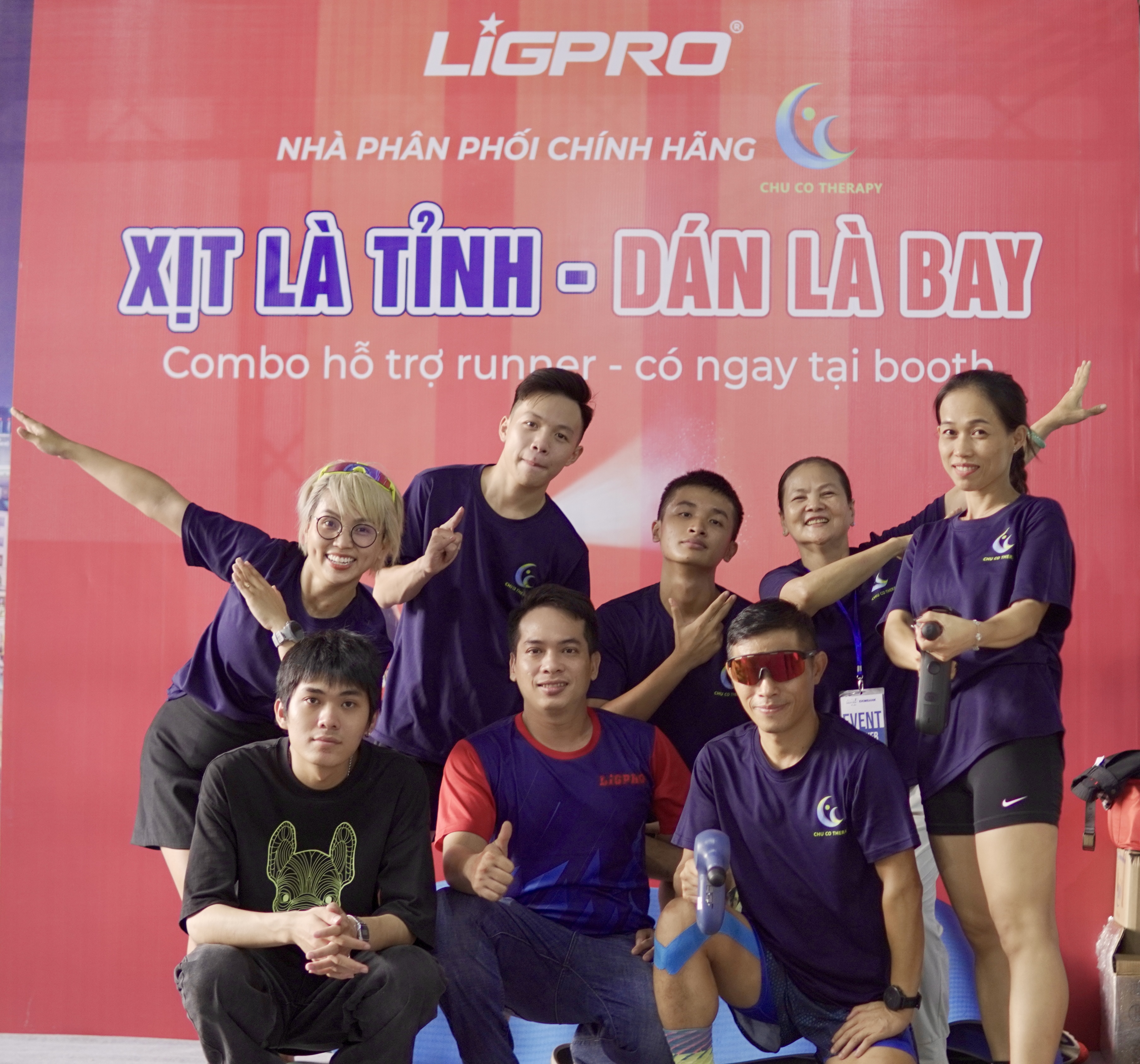 Đội ngũ CHUCO.VN tại sự kiện thể thao